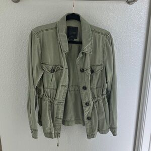Sanctuary olive green utility jacket size M